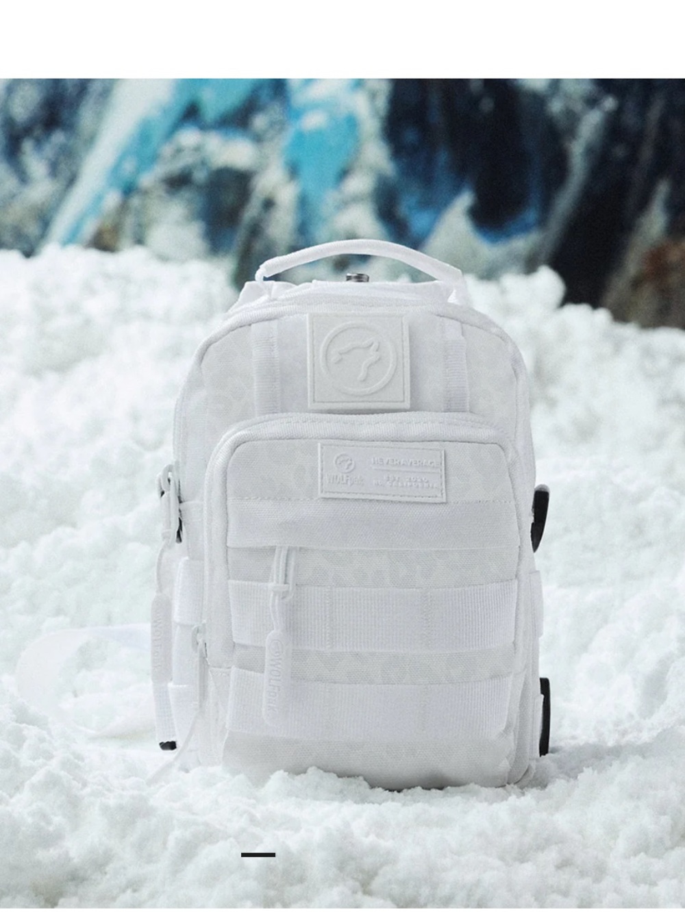 WOLF White 4L Mini Tactical Sling Bag
